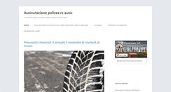Desktop Screenshot of calcoloassicurazioneauto.com